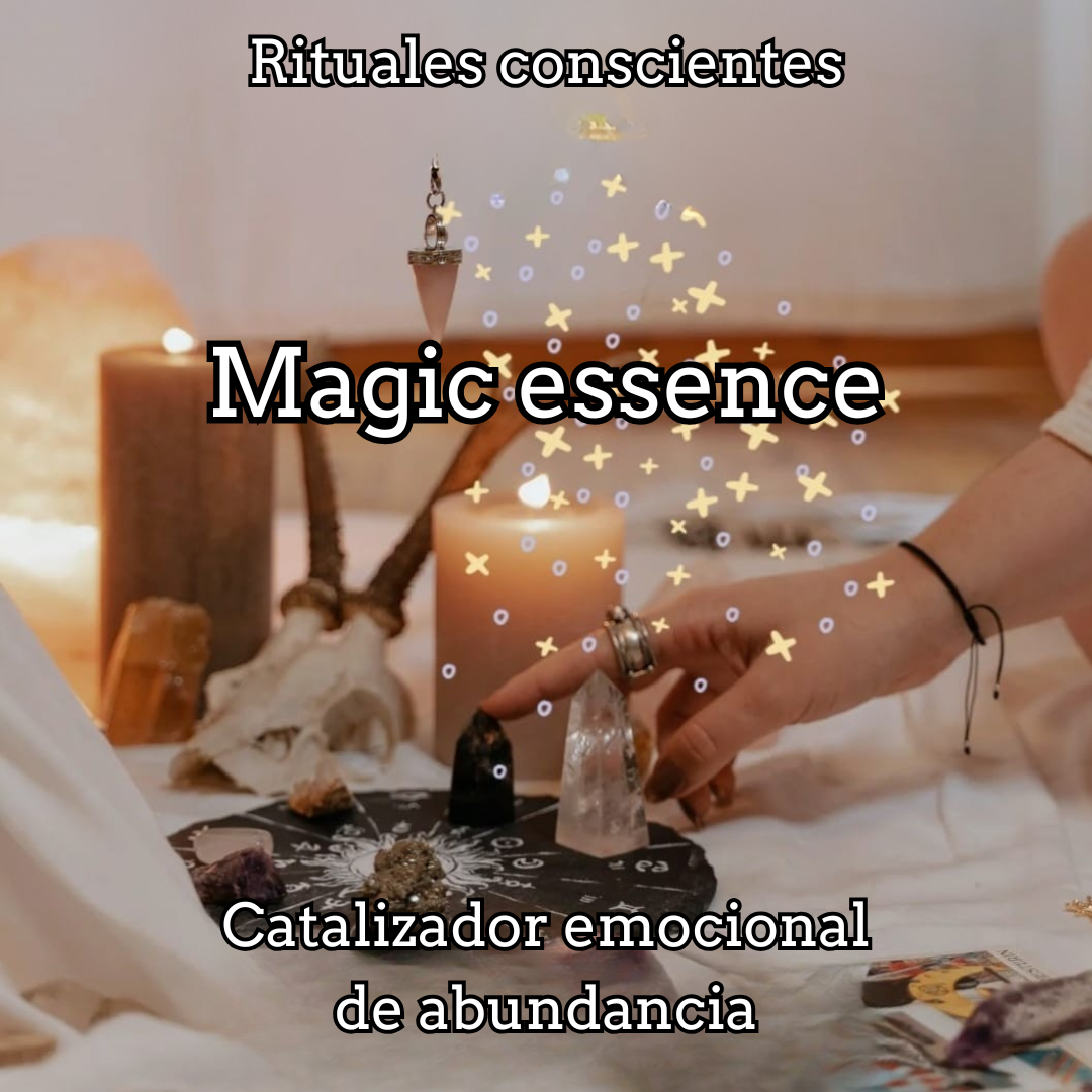 Catalizador Hogar y Trabajo - Manifestar Abundancia 100ml - Guía PDF + Ritual 21 días