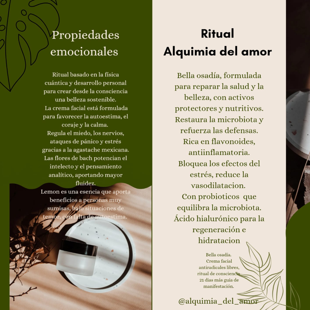 Crema Facial 50ml - Guía + Ritual